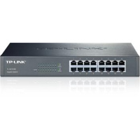Mini Desktop Gigabit Switch TP-LINK TL-SG1016D 16-port 10/100/10000M, 16x 10/100/1000M RJ45 ports, kovový 13"