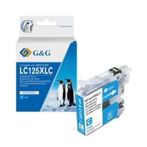 alt. kazeta G&G pre BROTHER LC125XLC DCP-J4110DW / MFC-J4410DW / MFC-J4510DW / MFC-J4610DW / MFC-J4710DW / MFC-J6520DW (C)