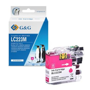 alt. kazeta G&G pre BROTHER LC223M MFC-J5320DW / DCP-J4120DW / MFC-J4420DW / MFC-J4425DW / MFC-J4620DW (10.6ml/M)