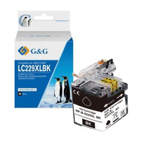 alt. kazeta G&G pre BROTHER LC229XLBK MFC-J5320DW MFC-J5320DW MFC-J5620DW MFC-J5625DW MFC-J5720DW (58.6ml/BK)