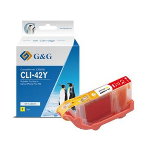 alt. kazeta G&G pre CANON CLI-42Y Pixma Pro-100 (13,5ml/Y)