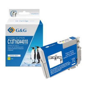 alt. kazeta G&G pre EPSON C13T16344010 WF-2010W / WF-2510WF / WF-2520NF / WF-2530WF / WF-2540WF (11,6ml/Y)