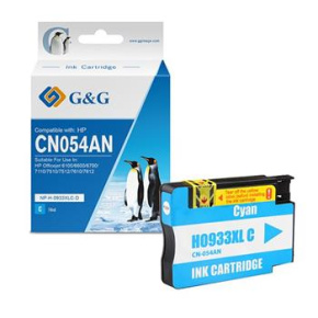 alt. kazeta G&G pre HP 933XLC CN054AE OfficeJet 6100 ePrinter H611a / Officejet 6600 / Officejet 6700 (16ml/C)