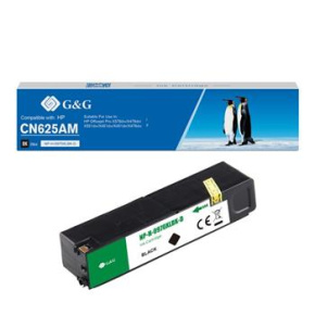 alt. kazeta G&G pre HP 970XLBK CN625AE Officejet Pro X451dn / X551dw / Officejet Pro X476dw / X476dn (245ml/BK)