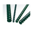 Plastic back 12,5 mm, green*100ks