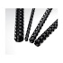 Plastic back 32 mm, black*50ks