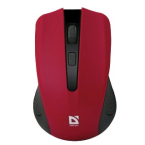 Myš bezdrôtová Defender Accura MM-935 / 1600 dpi / červená