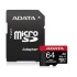 Pamäťová karta ADATA High Endurance micro SDXC karta 64GB UHS-I U3 Class 10 + adaptér