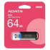 USB kľúč ADATA Classic Series C906 64GB USB 2.0 snap-on cap design, čierny