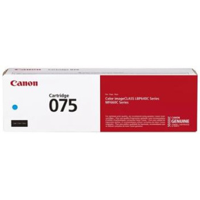 toner CANON CRG-075 cyan i-SENSYS MF644Cdw/667Cdw, LBP646Cdw/647Cdw (1300 str.)