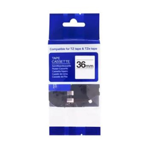 kompatibilná páska pre BROTHER TZ365 biele písmo, čierna páska Tape (36mm) kompatibilná páska pre BROTHER TZ365 biele písmo, čierna páska Tape (36mm)