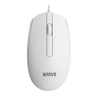 Myš  Marvo MS003 optická, 1000 dpi , USB, biela