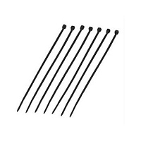 Nylon cable ties 200mm 2.5mm width bag of 100 pcs