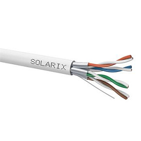 Instalační kabel Solarix CAT6A STP LSOH D<sub>ca</sub>-s1,d2,a1 650 MHz 500m/cívka SXKD-6A-STP-LSOH Instalační kabel Solarix CAT6A STP LSOH D<sub>ca</sub>-s1,d2,a1 650 MHz 500m/cívka SXKD-6A-STP-LSOH