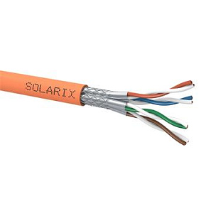 Instalační kabel Solarix CAT7 SSTP LSOHFR B2<sub>ca</sub>-s1,d1,a1 1000 MHz 500m/cívka SXKD-7-SSTP-LSOHFR-B2ca Instalační kabel Solarix CAT7 SSTP LSOHFR B2<sub>ca</sub>-s1,d1,a1 1000 MHz 500m/cívka SXKD-7-SSTP-LSOHFR-B2ca