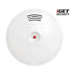 iGET SECURITY EP14 - Bezdrátový senzor kouře pro alarm iGET SECURITY M5 iGET SECURITY EP14 - Bezdrátový senzor kouře pro alarm iGET SECURITY M5