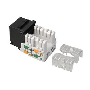 Zařezávací keystone Solarix CAT5E UTP svorkovnice 90° SXKJ-5E-UTP-BK-90 Zařezávací keystone Solarix CAT5E UTP svorkovnice 90° SXKJ-5E-UTP-BK-90