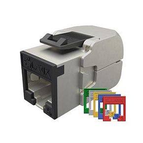 Samořezný keystone Solarix CAT5E STP SXKJ-5E-STP-RAL-SA, RAL FIT moduly, GROUND LOCK Samořezný keystone Solarix CAT5E STP SXKJ-5E-STP-RAL-SA, RAL FIT moduly, GROUND LOCK