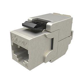 Samořezný keystone Solarix CAT6 STP SXKJ-6-STP-BK-SA Samořezný keystone Solarix CAT6 STP SXKJ-6-STP-BK-SA