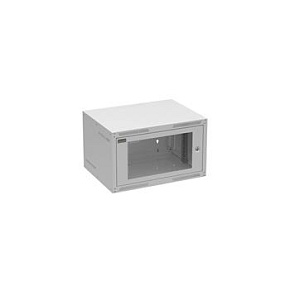 Rozvaděč nástěnný GrandN 6U 450mm, dveře sklo, RAL 7035, GrandN-6U-645-11-G Rozvaděč nástěnný GrandN 6U 450mm, dveře sklo, RAL 7035, GrandN-6U-645-11-G