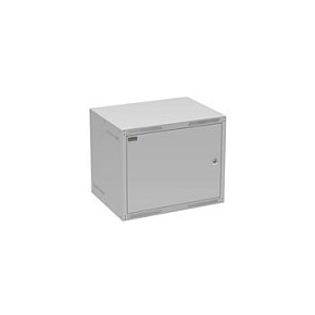 Rozvaděč nástěnný GrandN 9U 450mm, dveře plech, RAL 7035, GrandN-9U-645-21-G Rozvaděč nástěnný GrandN 9U 450mm, dveře plech, RAL 7035, GrandN-9U-645-21-G