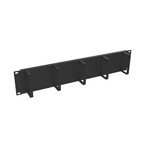 Vyvazovací panel 19" 2U BK ocelový VP-02-2-00-B Vyvazovací panel 19" 2U BK ocelový VP-02-2-00-B