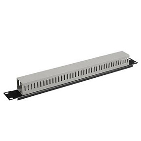 Vyvazovací panel 19" 1U BK plastový VP-03-1-PK-B Vyvazovací panel 19" 1U BK plastový VP-03-1-PK-B