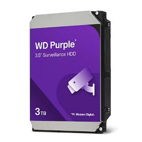 HDD WD Purple interný disk 3TB 3,5", 128MB cache, SATA3 HDD WD Purple interný disk 3TB 3,5", 128MB cache, SATA3