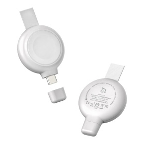 Adam Elements Omnia A1+ Apple Watch Magnetic Wireless Fast Charger - White