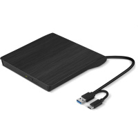 External DVD burner DVD-USB-AC, USB 2.0, USB A/Type C