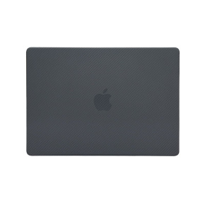 Devia kryt Carbon Fiber Hard Jacket pre Macbook Air 13" 2020 - Matt Black
