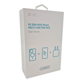 Devia Star Series PD 30W iPhone Multi-function Pack pre iPhone 16