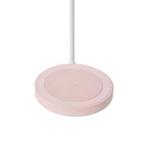 Decoded Magnetic Wireless Charging Puck 15W - Powder Pink