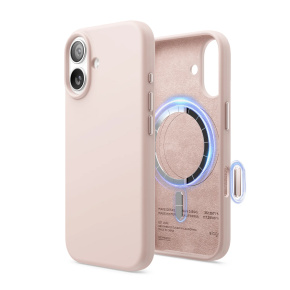 Elago kryt Silicone Case Magsafe Camera Control pre iPhone 17 - Lovely Pink