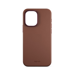 Epico Leather Pro Mag+ Case iPhone 17 Qi2 & Magsafe kompatibilní - hnědá