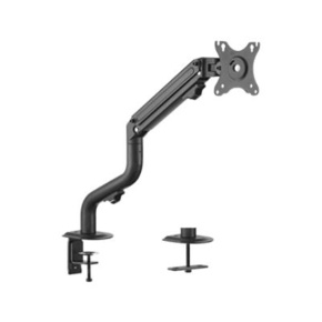 Desk monitor mount GEMBIRD MA-DA1-02, tilting, up to 32" and 8kg, black