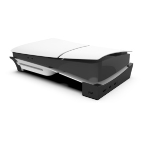 iPega P5S008 Horizontálny stojan s USB HUB pre PS5 Slim/PS5 Pro, Black