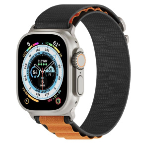Next One remienok Adventure Loop pre Apple Watch 44/45/49mm - Black/Orange Next One remienok Adventure Loop pre Apple Watch 44/45/49mm - Black/Orange