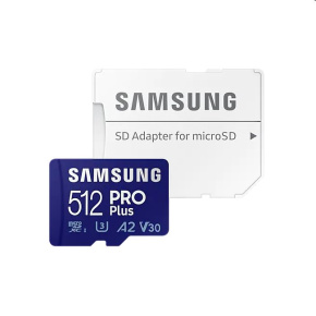 Samsung PRO Plus 512GB MicroSDXC w/ adapter