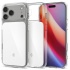 Spigen kryt Ultra Hybrid T Magsafe pre iPhone 17 Pro Max - Glossy White