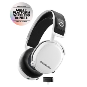 Steelseries Arctis 7+, white - OPENBOX (Rozbalený tovar s plnou zárukou)
