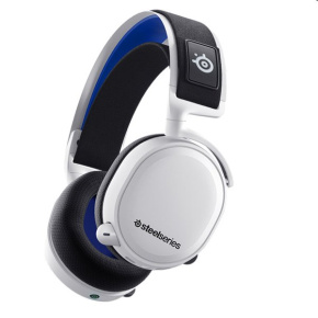 Steelseries ARCTIS 7P+ WIRELESS, white, rozbalený, záruka 24 mesiacov