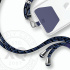 Xqisit Universal  Phone Lanyard - Blue/Black