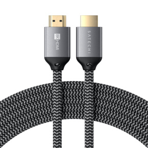 Satechi kábel 8K Ultra High Speed HDMI Cable 2m - Space Gray