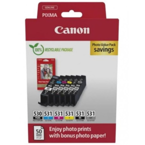 Canon cartridge PGI-530PGBK + CLI-531 C/M/Y/BK/GY multipack