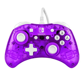 PDP Wired Mini Controller Rock Candy for Nintendo Switch, Cosmoberry [500-181-EU-PR]