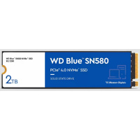 WD Blue SN580 SSD 2TB M.2 NVMe Gen4 4150/4150 MBps