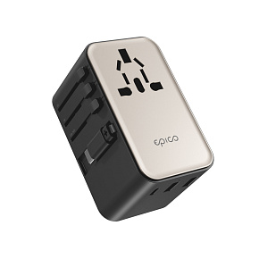 Epico UltraBoost GaN 70W cestovný adaptér EU70 Epico UltraBoost GaN 70W cestovný adaptér EU70