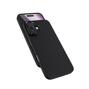 Epico Mag+ Silicone Pro kryt iPhone 16 - čierny Epico Mag+ Silicone Pro kryt iPhone 16 - čierny
