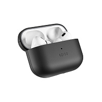 Epico Leather Case Airpods Pro 2 - čierna